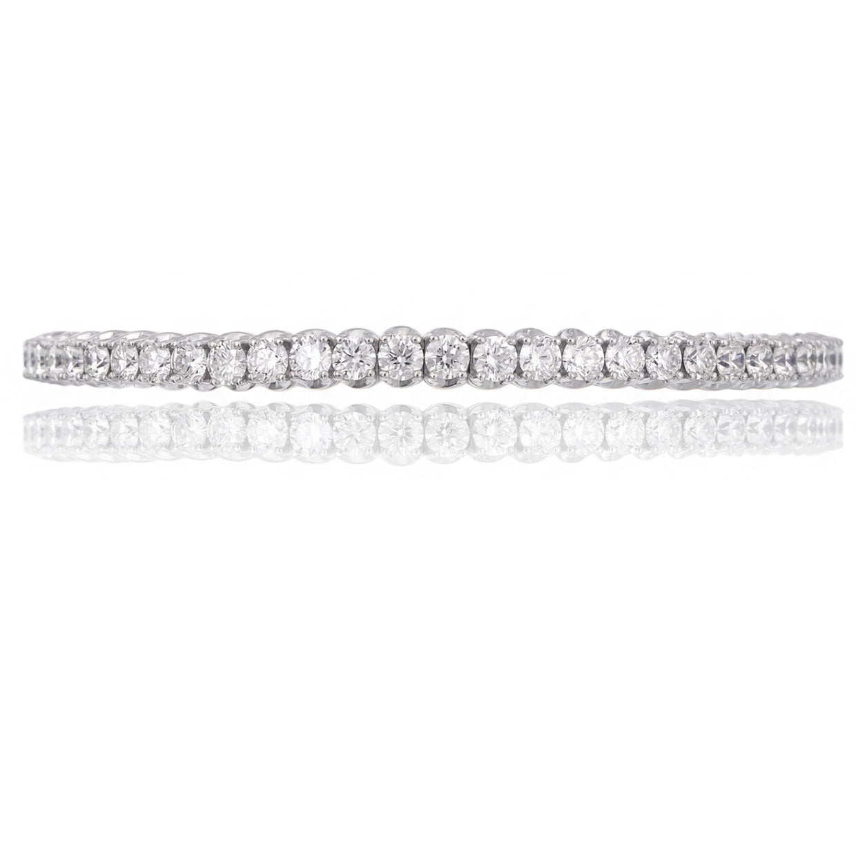 Picchiotti - Xpandable™ Round Brilliant White Diamond Bracelet in 18K Gold - Jackson Hole Jewelry Company
