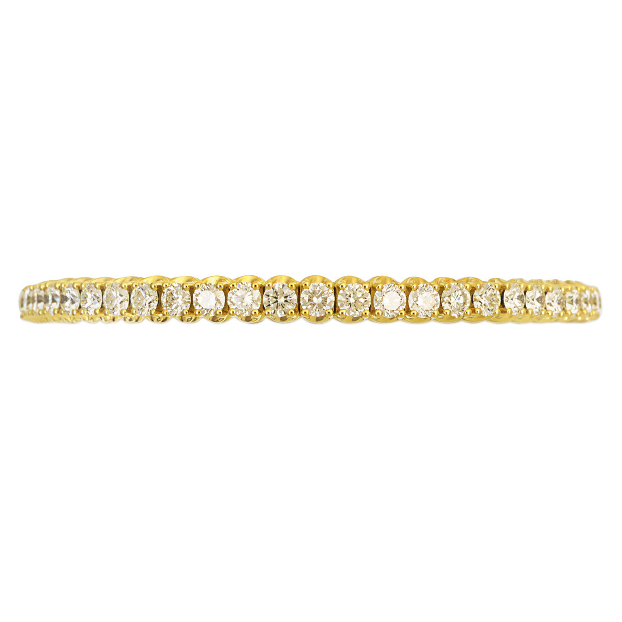 Picchiotti - Xpandable™ Diamond Tennis Bracelet in 18K Gold - Jackson Hole Jewelry Company