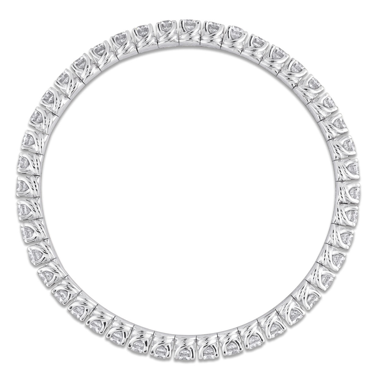 Picchiotti - Xpandable™ Round Diamond Tennis Bracelet in 18K White Gold - Jackson Hole Jewelry Company
