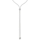 FOPE ARIA 18K Gold Lariat Necklace with White Diamonds - 0.48 carats - Jackson Hole Jewelry Company