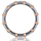 Picchiotti - Xpandable™ Hex Shape Diamond Bracelet in 18K White Gold with Yellow Gold Accents - Jackson Hole Jewelry Company