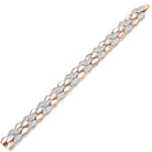 Picchiotti - Xpandable™ Round Diamond Bracelet in 18K White and Rose Gold - Jackson Hole Jewelry Company