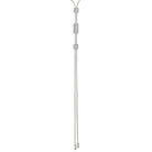 FOPE ARIA 18K Gold Lariat Necklace with White Diamonds - 1.98 carats - Jackson Hole Jewelry Company