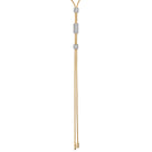FOPE ARIA 18K Gold Lariat Necklace with White Diamonds - 1.98 carats - Jackson Hole Jewelry Company