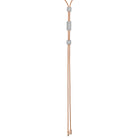 FOPE ARIA 18K Gold Lariat Necklace with White Diamonds - 1.98 carats - Jackson Hole Jewelry Company