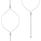 FOPE ARIA 18K Gold Lariat Necklace with White Diamonds - 2.11 carats - Jackson Hole Jewelry Company