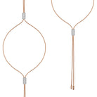 FOPE ARIA 18K Gold Lariat Necklace with White Diamonds - 2.11 carats - Jackson Hole Jewelry Company