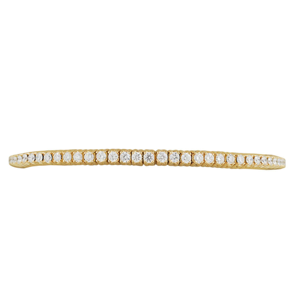 Picchiotti Xpandable™ Round Diamond Bracelet in 18K Yellow & White Gold 2.72–3.73 cttw - Jackson Hole Jewelry Company