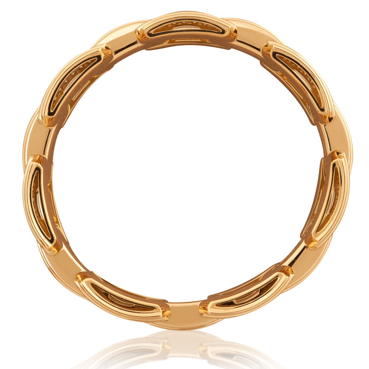 Picchiotti - Xpandable™ Round Diamond Bracelet in 18K White & Yellow Gold - Jackson Hole Jewelry Company