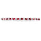 Picchiotti - Xpandable™ Ruby & Diamond Bracelet in 18K White Gold - Jackson Hole Jewelry Company