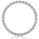 Picchiotti - Xpandable™ Ruby & Diamond Bracelet in 18K White Gold - Jackson Hole Jewelry Company