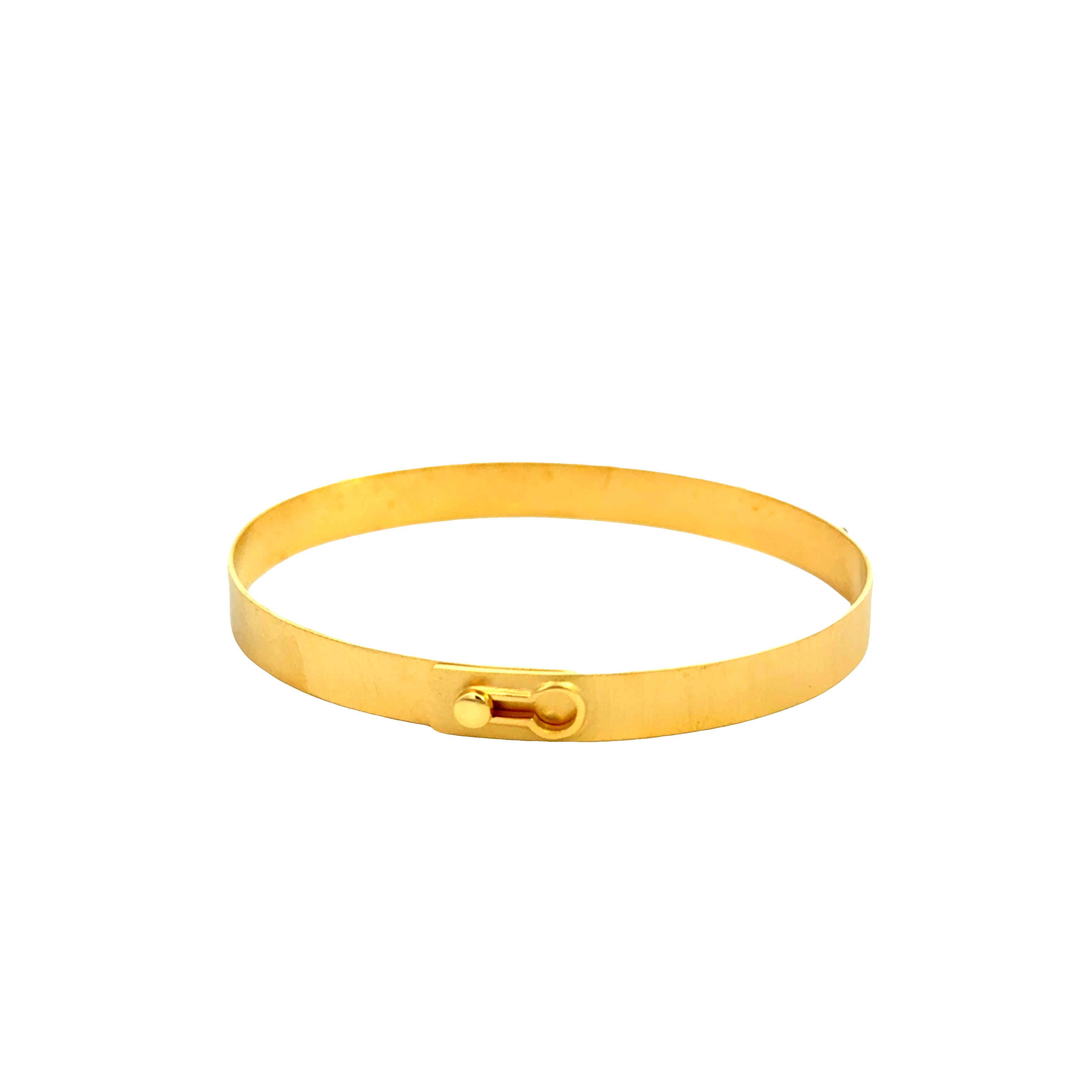 Marika – 14K Yellow Gold Diamond Bangle Bracelet - Jackson Hole Jewelry Company