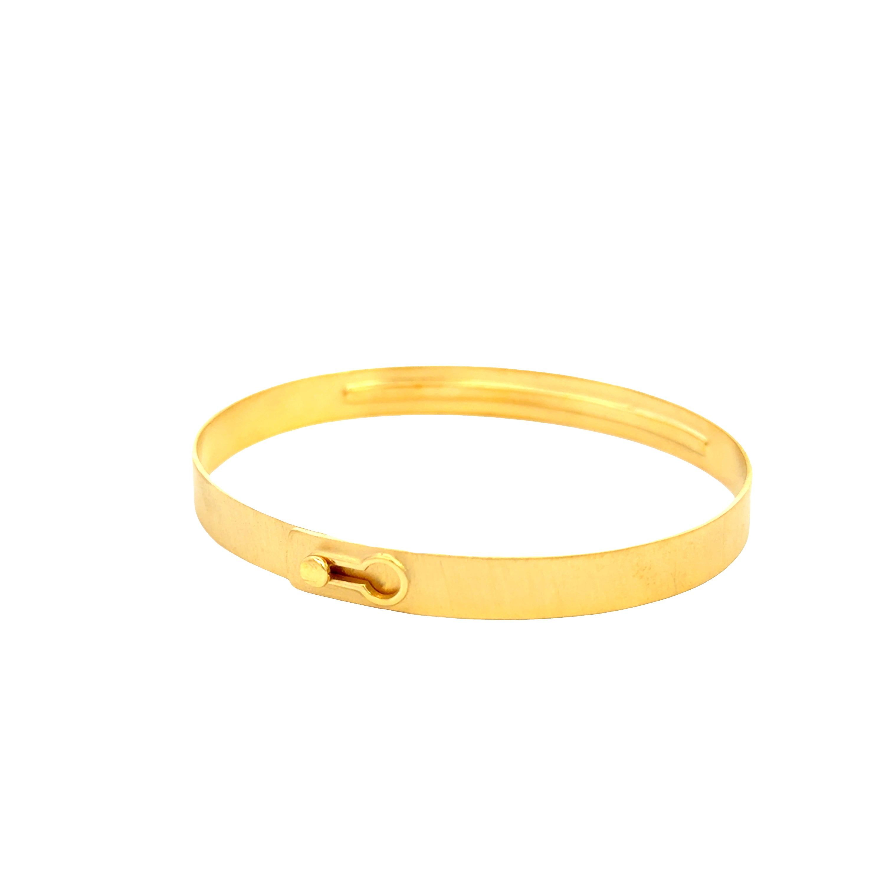 Marika – 14K Yellow Gold Diamond Bangle Bracelet - Jackson Hole Jewelry Company