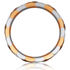 Picchiotti - Xpandable™ Diamond & Green Mother of Pearl Bracelet in 18K White and Yellow Gold - Jackson Hole Jewelry Company
