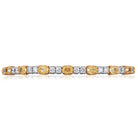 Picchiotti - Xpandable™ Oval & Round Diamond Bracelet in 18K White Gold - Jackson Hole Jewelry Company