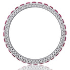 Picchiotti Xpandable™ Ruby & Diamond Bracelet in 18K White Gold 35.68 cttw - Jackson Hole Jewelry Company
