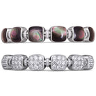 Picchiotti - Reversible Xpandable™ Round Diamond Bracelet in 18K White Gold 14.38 cttw - Jackson Hole Jewelry Company