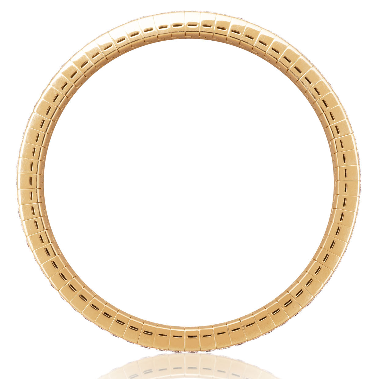 Picchiotti - Xpandable™ Round Diamond Bracelet in 18K Yellow Gold - Jackson Hole Jewelry Company