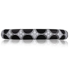 Picchiotti - Xpandable™ Round Diamond and Onyx Bracelet in 18K White Gold - Jackson Hole Jewelry Company