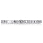 Picchiotti - Xpandable™ Emerald-Cut Diamond Bracelet in 18K White Gold - Jackson Hole Jewelry Company