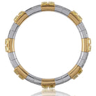 Picchiotti - Xpandable™ Baguette & Radiant Cut Diamond Bracelet in 18K White & Yellow Gold - Jackson Hole Jewelry Company