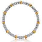 Picchiotti - Xpandable™ Fancy Yellow & White Diamond Bracelet in 18K White and Yellow Gold - Jackson Hole Jewelry Company