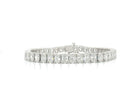 Straightline Oval Diamond Bracelet – Platinum - Jackson Hole Jewelry Company
