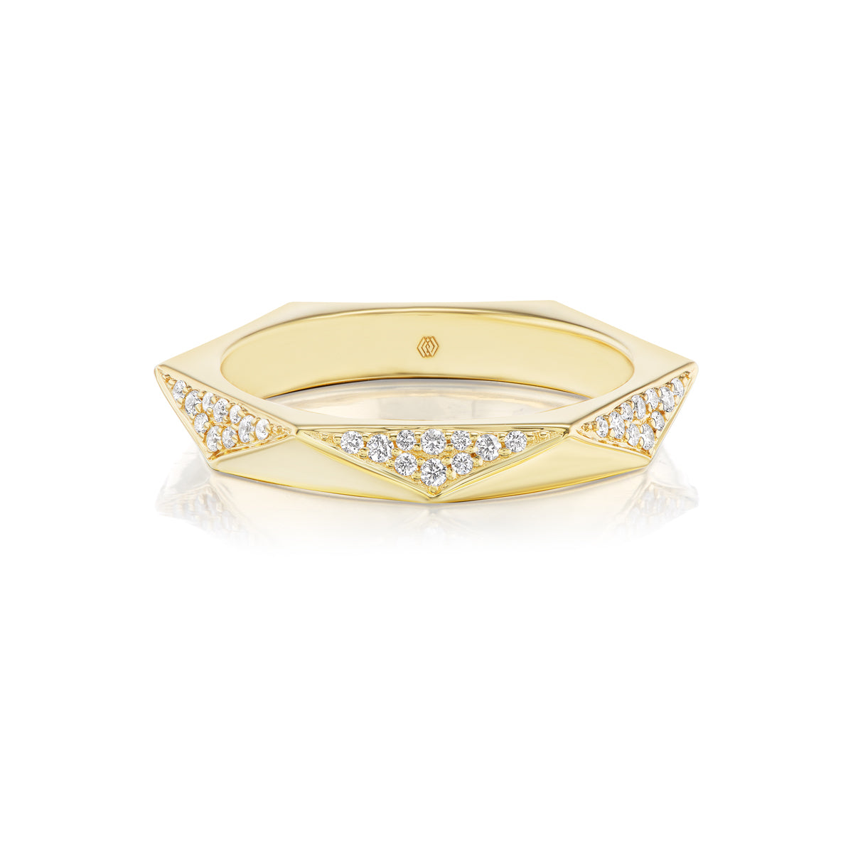 18K Yellow Gold Diamond Band – 0.23 Carats - Jackson Hole Jewelry Company
