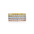 Hex Collection Diamond Band Ring in 18K Yellow Gold 1.80 cttw - Jackson Hole Jewelry Company