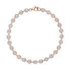 18K Gold Bracelet with White Diamonds - Jackson Hole Jewelry Company