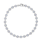18K Gold Bracelet with White Diamonds - Jackson Hole Jewelry Company