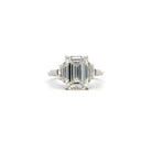 EMERALD CUT DIAMOND RING - Jackson Hole Jewelry Company