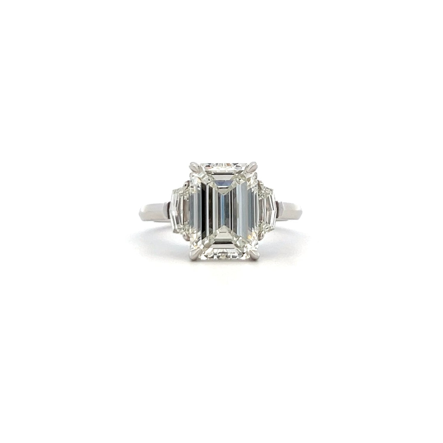 EMERALD CUT DIAMOND RING - Jackson Hole Jewelry Company