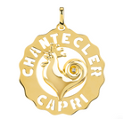 Chantecler Rooster Diamond Charm in 18K Yellow Gold - Jackson Hole Jewelry Company