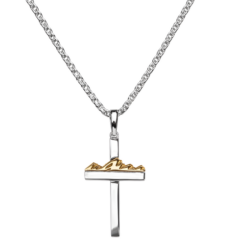 Men's Teton Cross Pendant in 18K Gold – Jackson Hole Jewelry Company