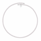 Chantecler Choker Necklace in White Paste and Sterling Silver - Jackson Hole Jewelry Company