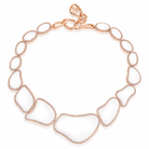 Chantecler Enchanté Necklace in 18K Rose Gold with White Diamonds and Kogolong - Jackson Hole Jewelry Company