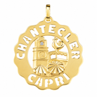 Chantecler Piazzetta Diamond Charm in 18K Yellow Gold - Jackson Hole Jewelry Company