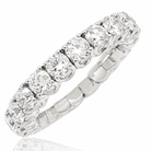 Picchiotti Xpandable™ Round Diamond Ring in 18K White Gold 3.56 cttw - Jackson Hole Jewelry Company