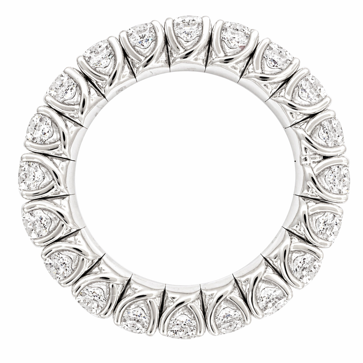 Picchiotti Xpandable™ Round Diamond Ring in 18K White Gold 3.56 cttw - Jackson Hole Jewelry Company
