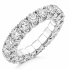 Picchiotti Xpandable™ Round Diamond Eternity Band in 18K White Gold 4.67 cttw - Jackson Hole Jewelry Company