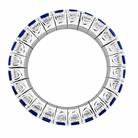Picchiotti - Xpandable™ Sapphire and Diamond Ring in 18K White Gold 12.67 cttw - Jackson Hole Jewelry Company