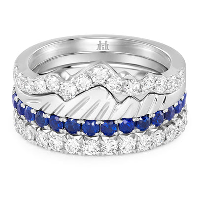 Teton Stacking Rings – Jackson Hole Jewelry Company
