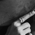Silver Teton Ski Goggle Ring - Jackson Hole Jewelry Company