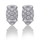 Picchiotti - Classic Round Diamond Earrings in 18K White Gold - Jackson Hole Jewelry Company