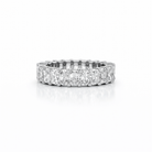 Radiant Cut Diamond Eternity Band in Platinum 4.40 Cttw - Jackson Hole Jewelry Company