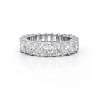 Radiant Cut Diamond Eternity Band in Platinum 4.40 Cttw - Jackson Hole Jewelry Company