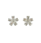 Flower Earrings with 18K White Gold - Jackson Hole Jewelry Company