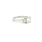 Princess Cut Diamond Engagement Ring in Platinum - Jackson Hole Jewelry Company