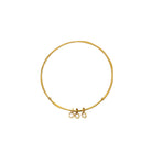 Bezel Diamonds Bracelet Set in 18K Yellow Gold - Jackson Hole Jewelry Company